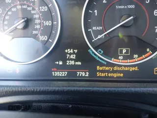 2013 BMW 3 Series 328i with VIN WBA3C1C50DF435473, listed as a IAAI auction lot 41981570 with 135,227 mi miles. Bid and sale history available at carsss.com. Image 7.