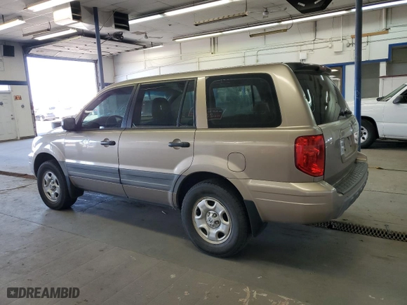 2004 Honda Pilot LX with VIN 2HKYF18164H560909, listed as a Copart auction lot 53088025 with 253,699 mi miles and Clean Title. Bid and sale history available at carsss.com. Image 2.