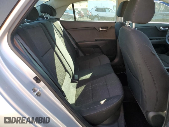 2021 Kia Rio LX with VIN 3KPA24AD0ME422550, listed as a Copart auction lot 77403554 with 12,158 mi miles and Salvage Title. Bid and sale history available at carsss.com. Image 10.