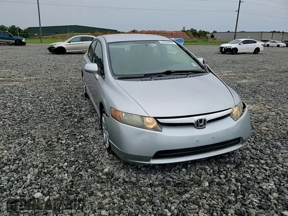 2008 Honda Civic LX with VIN 1HGFA16598L075744, listed as a Copart auction lot 54559954 with 163,383 mi miles and Salvage Title. Bid and sale history available at DreamBid. Image 11.