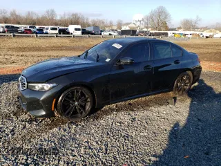 2024 BMW 3 Series M340i xDrive with VIN 3MW49FF00R8E53312, listed as a Copart auction lot 87704185 with 0 mi miles and Salvage Title. Bid and sale history available at carsss.com. Image 1.