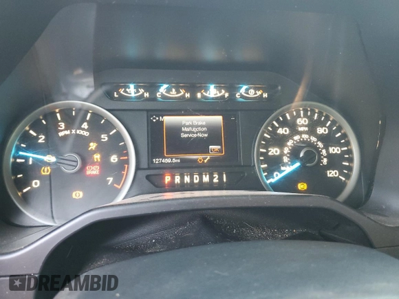 2015 Ford F-150 XLT with VIN 1FTEW1EP9FFC91698, listed as a Copart auction lot 87816535 with 127,459 mi miles and Salvage Title. Bid and sale history available at DreamBid. Image 9.
