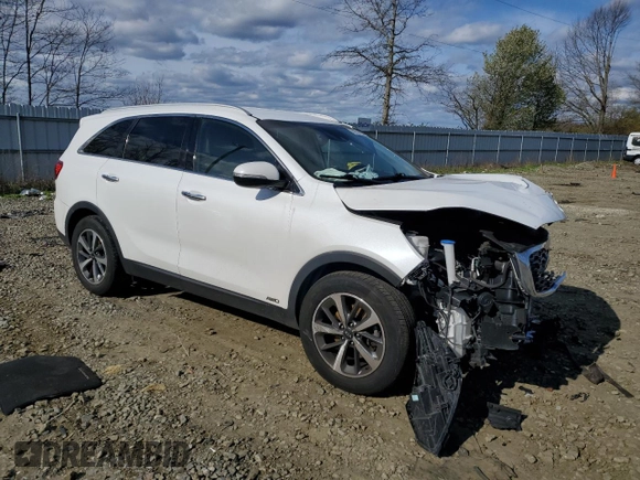 2019 Kia Sorento EX z VIN 5XYPHDA54KG533829, wystawiony jako Copart lot #52804435 z przebiegiem 121 139 mil mil oraz Szkoda całkowita • Salvage title. Historia ofert i sprzedaży dostępna na DreamBid. Obrazek 4.