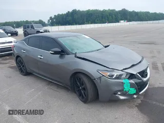 2017 Nissan Maxima SV with VIN 1N4AA6AP0HC437352, listed as a IAAI auction lot 42496973 with 135,480 mi miles and . Bid and sale history available at DreamBid. Image 1.