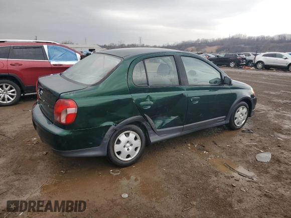 2002 Toyota ECHO with VIN JTDBT123120230730, listed as a Copart auction lot 49692715 with 106,252 mi miles and Salvage Title. Bid and sale history available at carsss.com. Image 3.