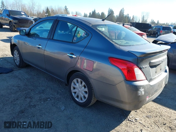 2016 Nissan Versa SV with VIN 3N1CN7AP7GL871805, listed as a IAAI auction lot 41562934 with 81,877 mi miles and . Bid and sale history available at DreamBid. Image 3.