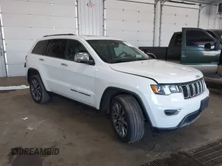 2018 Jeep Grand Cherokee Limited with VIN 1C4RJFBG8JC417402, listed as a IAAI auction lot 42187243 with 81,476 mi miles and . Bid and sale history available at DreamBid. Image 1.