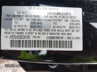 2011 Mazda CX-7 i SV z VIN JM3ER2A50B0391551, wystawiony jako IAAI lot #42417510 z przebiegiem 126 634 mil mil oraz . Historia ofert i sprzedaży dostępna na DreamBid. Obrazek 9.