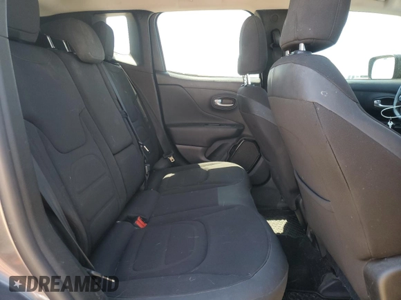 2017 Jeep Renegade Latitude with VIN ZACCJBBB2HPE66958, listed as a Copart auction lot 57961435 with 154,393 mi miles and Salvage title. Bid and sale history available at DreamBid. Image 10.