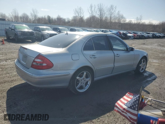 2003 Mercedes-Benz E-Class 5.0L with VIN WDBUF70J53A246086, listed as a Copart auction lot 51453375 with 178,759 mi miles and Clean Title. Bid and sale history available at carsss.com. Image 3.
