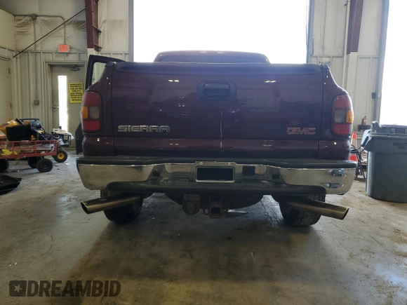 2003 GMC Sierra 1500 SLE with VIN 1GTEK14TX3Z184762, listed as a Copart auction lot 53380935 with Not Provided miles and Non Repairable. Bid and sale history available at DreamBid. Image 6.