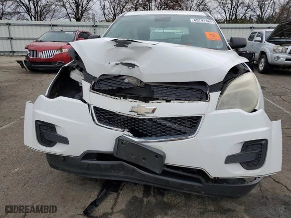 2013 Chevrolet Equinox LS with VIN 2GNALBEK5D1134795, listed as a Copart auction lot 49791465 with 143,115 mi miles and Salvage Title. Bid and sale history available at carsss.com. Image 5.
