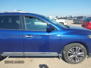 2017 Nissan Pathfinder Platinum with VIN 5N1DR2MN7HC682843, listed as a IAAI auction lot 42668614 with 86,880 mi miles and . Bid and sale history available at DreamBid. Image 13.