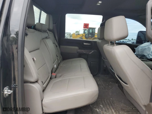 2022 Chevrolet Silverado 3500HD LTZ with VIN 1GC4YUEY5NF353337, listed as a Copart auction lot 62393394 with 51,284 mi miles and Salvage Title. Bid and sale history available at carsss.com. Image 10.