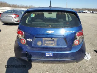 2014 Chevrolet Sonic LT with VIN 1G1JC6SH4E4205072, listed as a Copart auction lot 87321804 with 185,736 mi miles and Clean Title. Bid and sale history available at carsss.com. Image 6.