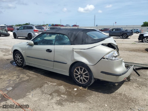 2005 Saab 9-3 with VIN YS3FD75YX56003295, listed as a Copart auction lot 51820995 with 79,783 mi miles and Salvage Title. Bid and sale history available at carsss.com. Image 2.