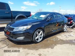 2013 Kia Optima EX with VIN 5XXGN4A74DG245486, listed as a IAAI auction lot 42047751 with 143,943 mi miles. Bid and sale history available at carsss.com. Image 18.