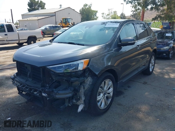 2020 Ford Edge Titanium with VIN 2FMPK3K94LBB10568, listed as a IAAI auction lot 42430196 with 76,490 mi miles and . Bid and sale history available at DreamBid. Image 20.