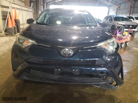 2018 Toyota RAV4 LE with VIN JTMZFREV7JJ195699, listed as a Copart auction lot 80476444 with 77,923 mi miles and Salvage Title. Bid and sale history available at carsss.com. Image 5.