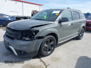 2020 Dodge Journey Crossroad with VIN 3C4PDCGB9LT268385, listed as a IAAI auction lot 41856454 with 93,111 mi miles and . Bid and sale history available at carsss.com. Image 18.
