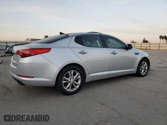 2012 Kia Optima EX with VIN 5XXGN4A7XCG037286, listed as a Copart auction lot 52386335 with 114,750 mi miles and Salvage Title. Bid and sale history available at carsss.com. Image 3.