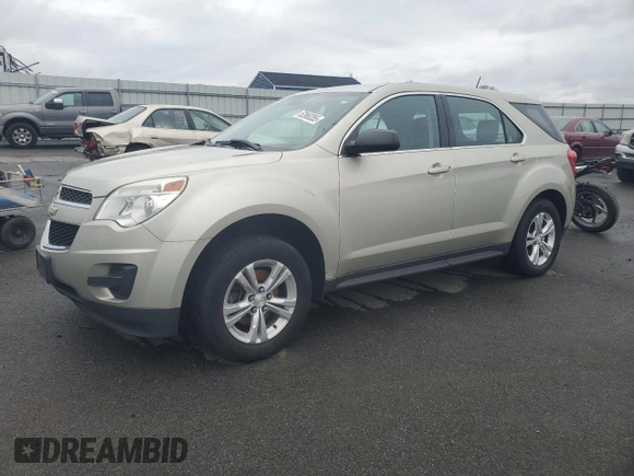 2015 Chevrolet Equinox LS with VIN 2GNFLEEK2F6121239, listed as a Copart auction lot 52860355 with 123,502 mi miles and Clean Title. Bid and sale history available at carsss.com. Image 1.