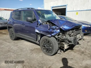 2018 Jeep Renegade Sport with VIN ZACCJBAB2JPH58620, listed as a Copart auction lot 52049295 with 148,022 mi miles and Salvage title. Bid and sale history available at DreamBid. Image 4.