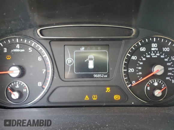 2016 Kia Sorento L with VIN 5XYPG4A30GG092886, listed as a Copart auction lot 44420975 with 96,852 mi miles and Salvage Title. Bid and sale history available at DreamBid. Image 9.