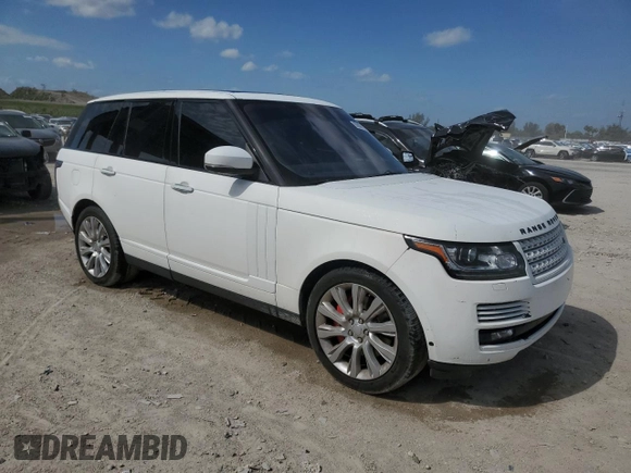 2016 Land Rover Range Rover Autobiography with VIN SALGV2EF3GA275643, listed as a Copart auction lot 50898975 with 166,517 mi miles and Clean Title. Bid and sale history available at DreamBid. Image 4.