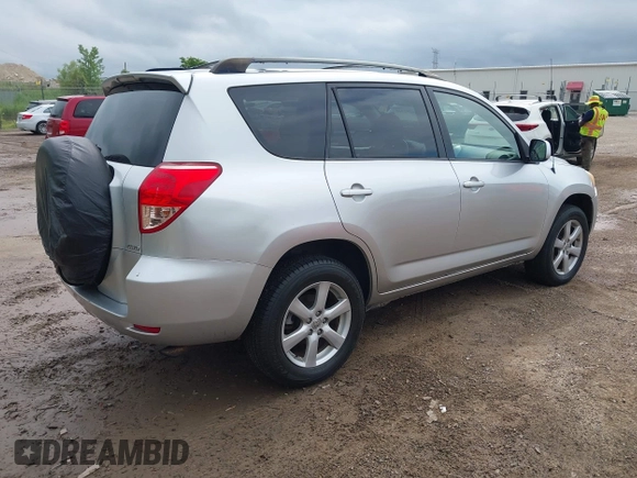 2008 Toyota RAV4 Limited with VIN JTMBD31V586066982, listed as a IAAI auction lot 42782340 with 113,616 mi miles and . Bid and sale history available at DreamBid. Image 4.