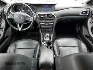 2017 Infiniti QX30 Luxury with VIN SJKCH5CR1HA026123, listed as a Copart auction lot 64003094 with 93,651 mi miles and Salvage title. Bid and sale history available at DreamBid. Image 8.