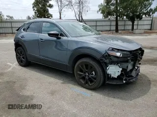 2023 Mazda CX-30 S Carbon Edition with VIN 3MVDMBCM5PM560912, listed as a Copart auction lot 59174445 with 5,247 mi miles and Salvage title. Bid and sale history available at DreamBid. Image 15.