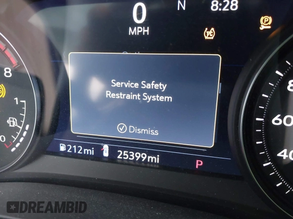 2021 Cadillac XT5 FWD Premium Luxury with VIN 1GYKNCRS2MZ185678, listed as a IAAI auction lot 41143084 with 25,399 mi miles and . Bid and sale history available at carsss.com. Image 7.