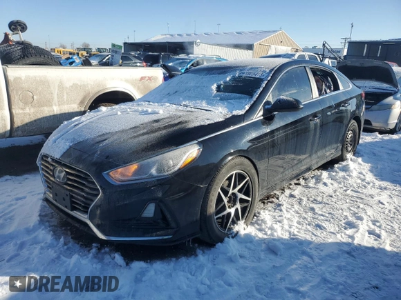 2018 Hyundai Sonata SE z VIN 5NPE24AF2JH690798, wystawiony jako Copart lot #41805415 z przebiegiem 48 101 mil mil oraz Szkoda całkowita • Salvage title. Historia ofert i sprzedaży dostępna na DreamBid. Obrazek 1.
