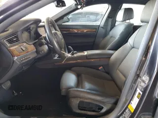 2015 BMW 7 Series 750i xDrive with VIN WBAYB6C52FD225364, listed as a Copart auction lot 56558652 with 0 mi miles and Salvage Title. Bid and sale history available at carsss.com. Image 5.