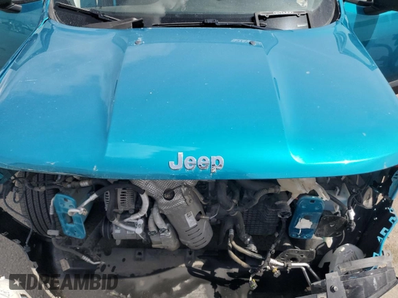 2020 Jeep Renegade Sport with VIN ZACNJAAB7LPL79566, listed as a Copart auction lot 57182895 with 34,599 mi miles and Salvage title. Bid and sale history available at DreamBid. Image 11.