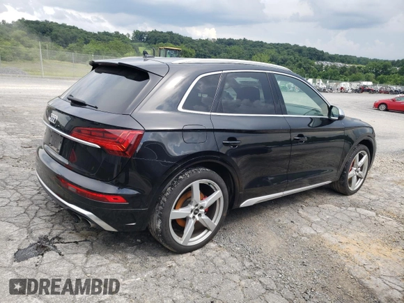 2021 Audi SQ5 Prestige с VIN WA1C4BFYXM2063895, выставлен на аукционе Copart как лот 62952085 с пробегом 49 369 миль миль и Списание • Salvage title. История ставок и продаж доступна на DreamBid. Изображение 3.