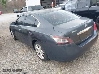 2012 Nissan Maxima 3.5 SV with VIN 1N4AA5AP6CC814933, listed as a IAAI auction lot 41605606 with 141,519 mi miles. Bid and sale history available at carsss.com. Image 3.