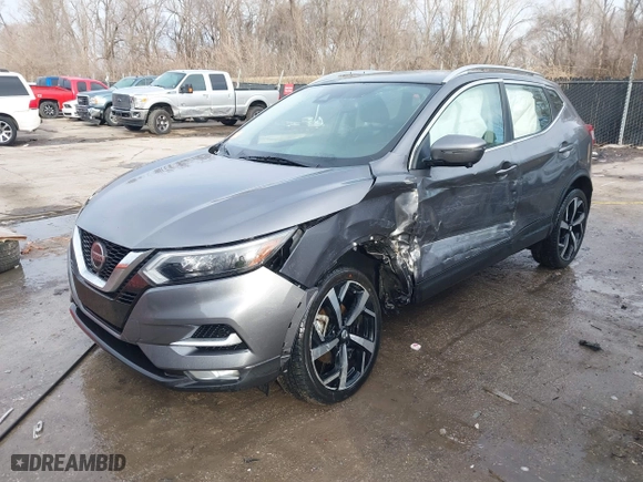 2022 Nissan Rogue Sport SL with VIN JN1BJ1CV7NW349294, listed as a IAAI auction lot 41728547 with 50,965 mi miles. Bid and sale history available at carsss.com. Image 17.