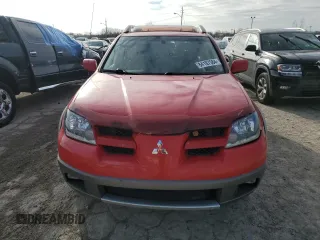 2003 Mitsubishi Outlander XLS with VIN JA4LZ41GX3U023248, listed as a Copart auction lot 84107584 with 121,373 mi miles and Salvage Title. Bid and sale history available at carsss.com. Image 5.