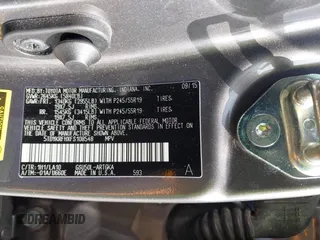 2015 Toyota Highlander Limited with VIN 5TDYKRFHXFS108548, listed as a IAAI auction lot 42473420 with 149,565 mi miles and . Bid and sale history available at DreamBid. Image 9.