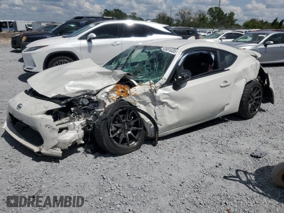 2015 Scion FR-S with VIN JF1ZNAA1XF8705667, listed as a Copart auction lot 52681035 with 124,971 mi miles and Salvage Title. Bid and sale history available at carsss.com. Image 1.
