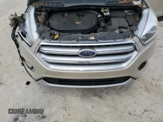 2017 Ford Escape Titanium with VIN 1FMCU0J95HUB96659, listed as a Copart auction lot 54053775 with 69,744 mi miles and Salvage Title. Bid and sale history available at DreamBid. Image 11.