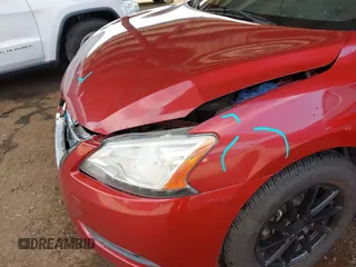 2015 Nissan Sentra SR with VIN 3N1AB7APXFL636510, listed as a IAAI auction lot 41884344 with 149,609 mi miles and . Bid and sale history available at DreamBid. Image 13.