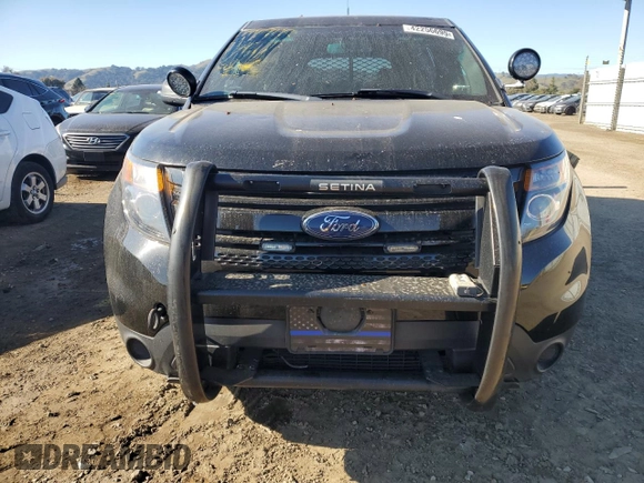 2013 Ford Utility Police Interceptor with VIN 1FM5K8AR3DGB63858, listed as a Copart auction lot 42256695 with 162,636 mi miles and Salvage Title. Bid and sale history available at carsss.com. Image 5.