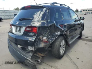 2010 Acura RDX Technology with VIN 5J8TB1H53AA007762, listed as a Copart auction lot 55919384 with 124,329 mi miles and Salvage Title. Bid and sale history available at carsss.com. Image 3.