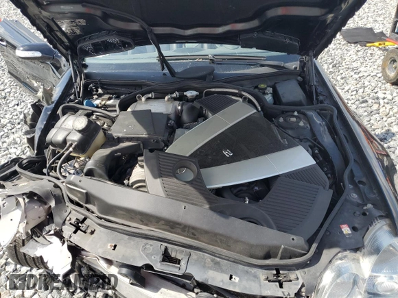 2007 Mercedes-Benz SL with VIN WDBSK77F27F117199, listed as a Copart auction lot 58724645 with 75,648 mi miles and Salvage title. Bid and sale history available at DreamBid. Image 11.