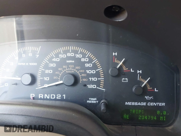 2003 Ford Expedition Eddie Bauer with VIN 1FMEU17W33LB55408, listed as a IAAI auction lot 42319615 with 234,794 mi miles and . Bid and sale history available at DreamBid. Image 7.