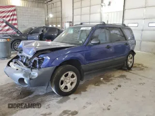 2003 Subaru Forester X with VIN JF1SG63653H713723, listed as a Copart auction lot 89405185 with 286,472 mi miles and Salvage Title. Bid and sale history available at carsss.com. Image 1.