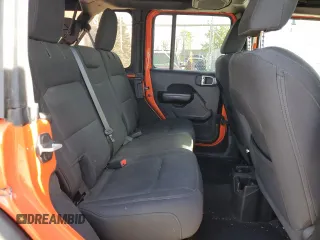 2019 Jeep Wrangler Unlimited Sport S with VIN 1C4HJXDGXKW557241, listed as a Copart auction lot 52485164 with 59,798 mi miles and Salvage title. Bid and sale history available at DreamBid. Image 11.